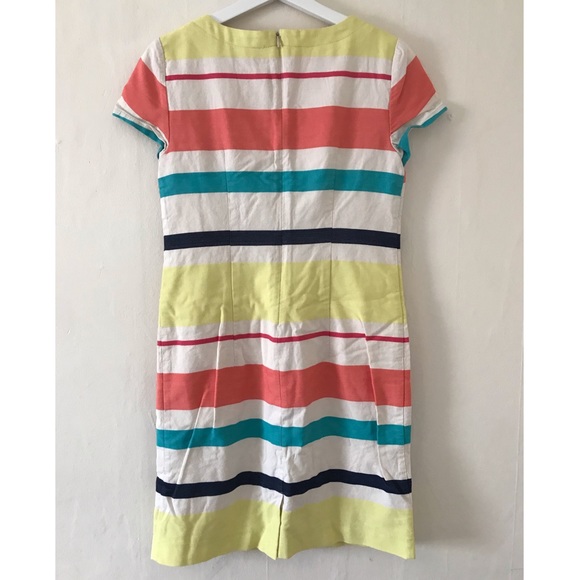 Tommy Hilfiger Colorful Striped Spring Dress Sz 6 - Picture 6 of 7